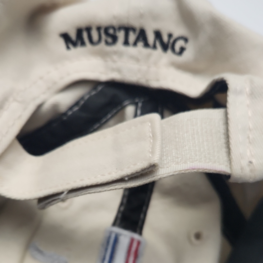H3 SPORTGEAR FORD MUSTANG LOGO BASEBALL CAP TAN OSFM - Picture 6 of 6